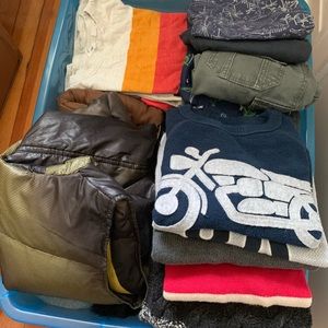 Bundle of boys clothes size 4-8